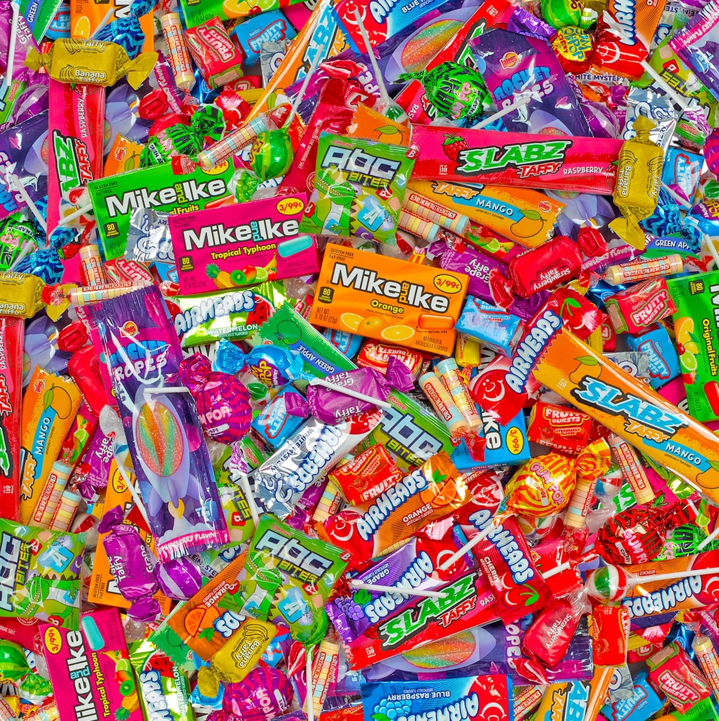 Bulk Party Mix - 8 Pounds - Variety Parade Candies - Piñata Candies - Individually Wrapped Candy - Assorted Candy