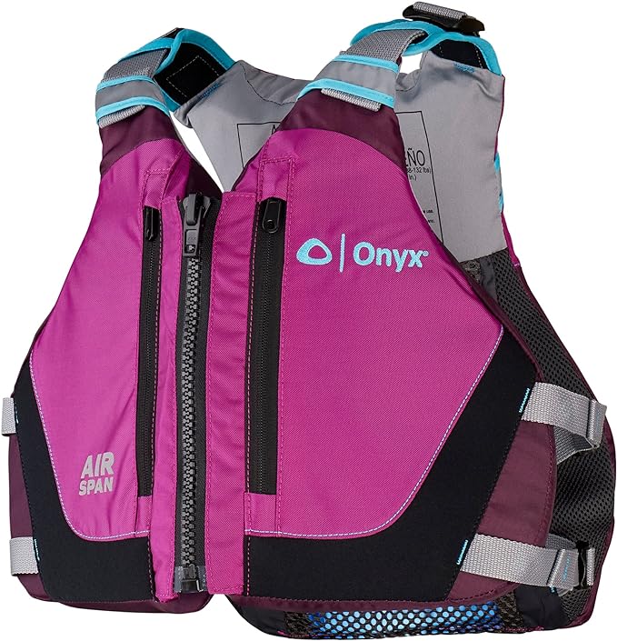 Onyx Air Span Breeze USCG Approved Paddling Life Jacket