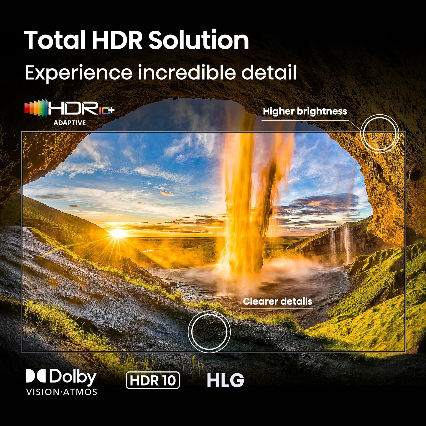 Hisense 75" E6 Cinema Series Hi-QLED 4K UHD Smart Fire TV (75E6QF, 2025 Model) - AI Light Sensor, Dolby Vision · Atmos, Voice Remote with Alexa, Motion Rate 120, HDR 10+ Adaptive, Game Mode Plus