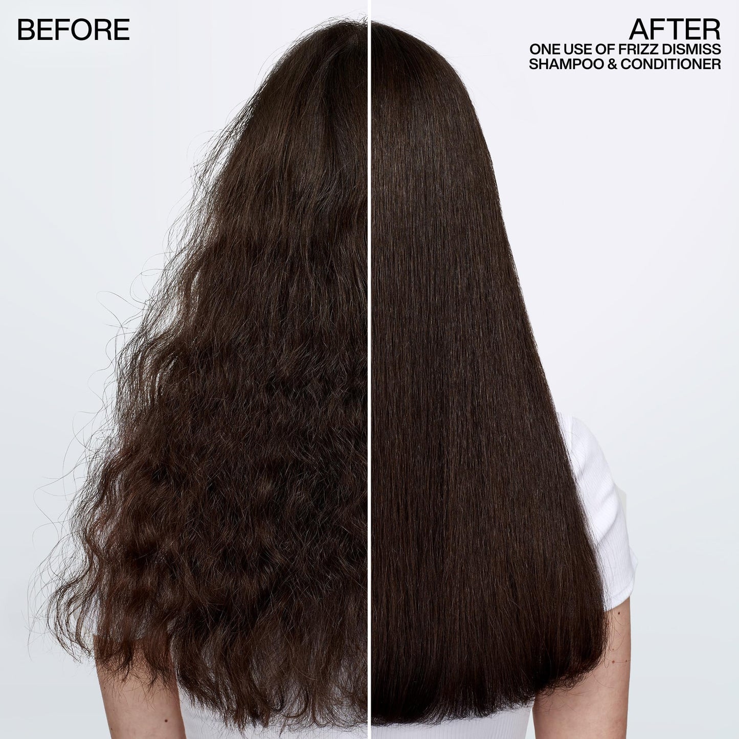 Redken Frizz Dismiss Shampoo | Sulfate Free Shampoo For Frizzy Hair | Gently Cleanses, Smooths, and Adds Shine | Weightless Long