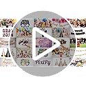 Photo Booth Props - 66 Piece Multicolor Kit - Fun Selfie Party Accessories - Mustaches, Hats, Lips & More - by PixiPy