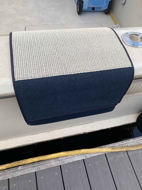 Cape Marine Gunwale Covers - Watch Your Step (Medium) 18x38