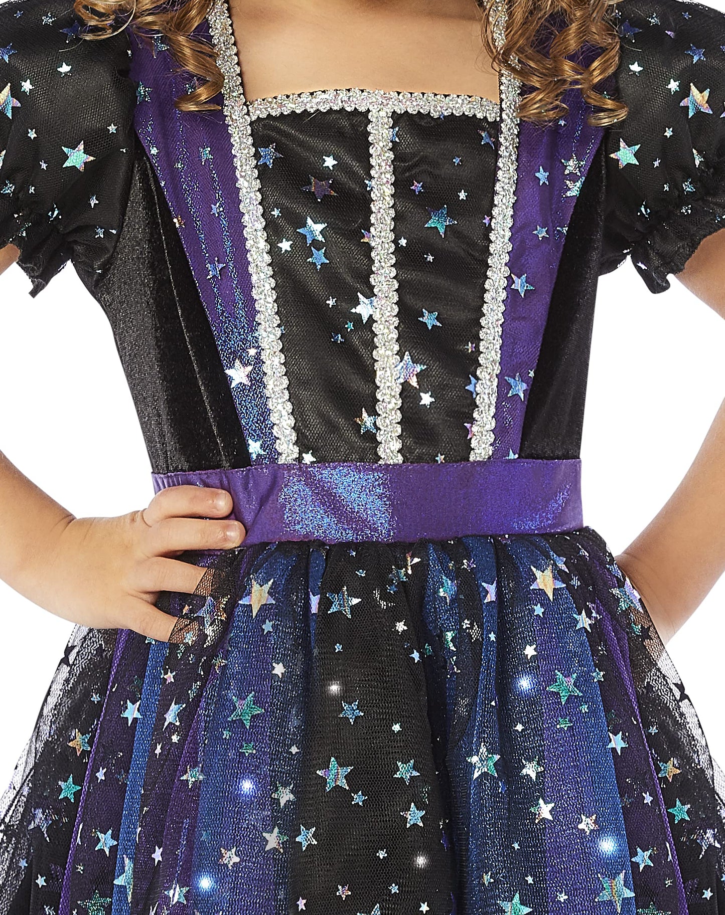 Spirit Halloween Toddler Enchanted Light-Up Witch Costume - 3-4T