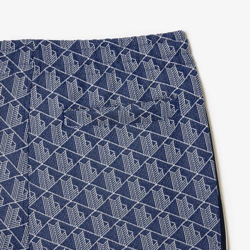 Lacoste Men's Vintage Fit Printed Monogram Track Pant, 4X-Large