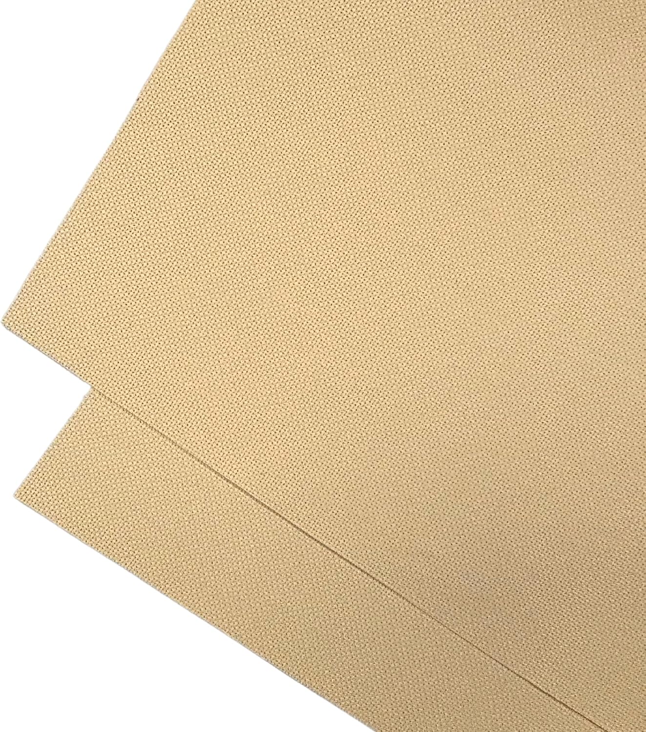 2 Sheets of Wheat 14 Count Aida Cloth – 18 x 18 Inch Pre-Cut Fabric Squares – Cross Stitch Fabric – 100% Cotton – Ideal for Needlework & Embroidery – The Knotty Unicorn