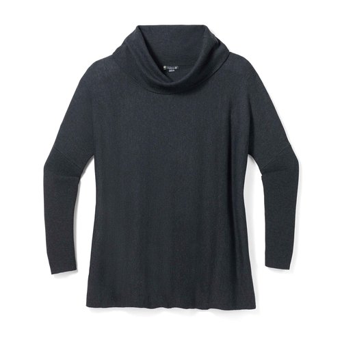 Smartwool Edgewood Poncho Sweater Charcoal Heather SM