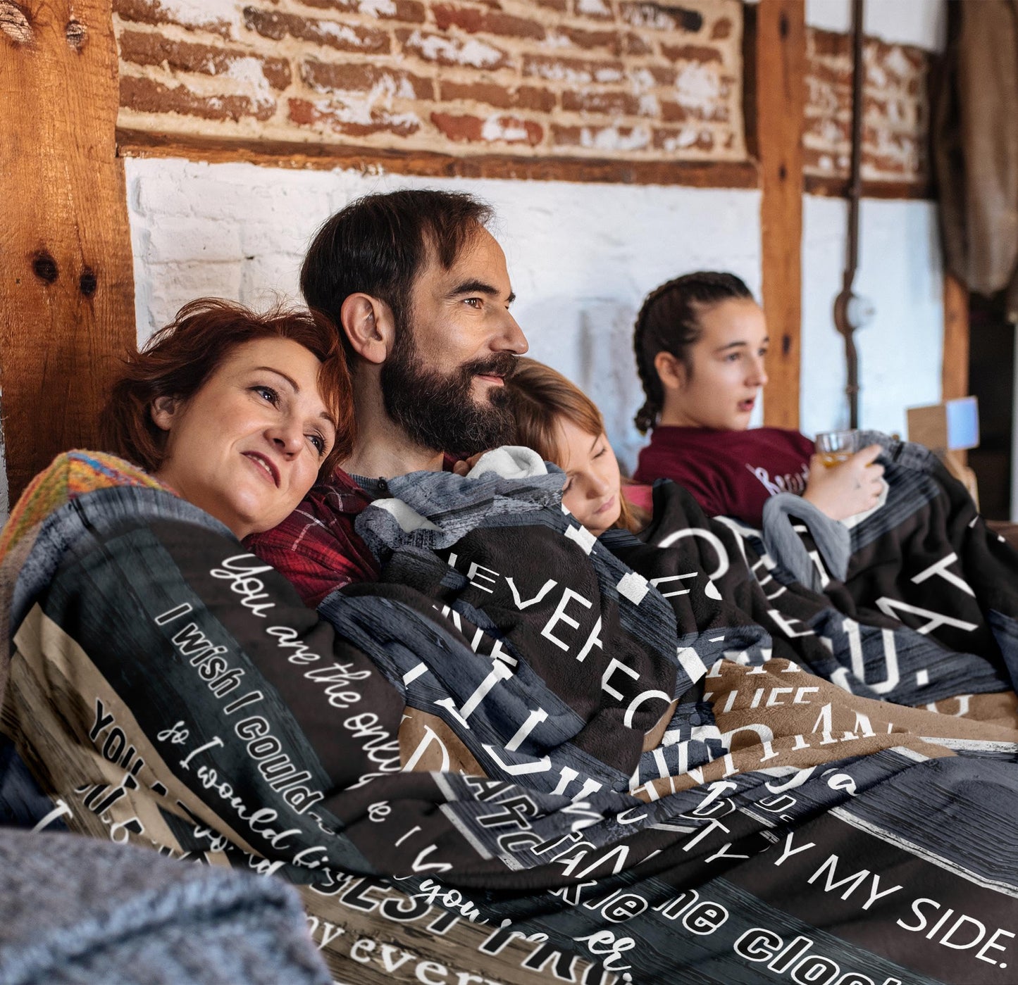 Muxuten Gifts for Husband Blanket 60"x50", Husband Gift from Wife, Birthday Gift Decoration for him, Anniversary Wedding Gifts for Him from Wife, I Love You Throw Blankets