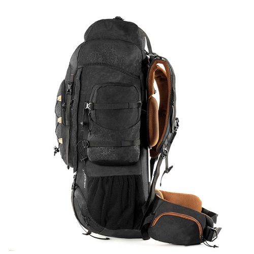 Tripole Walker Pro Rucksack for Trekking and Hiking (Black, 80)