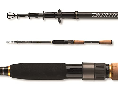 DAIWA 2021 Ballistic X Tele Spin, Telescopic Spinning Fishing Rod