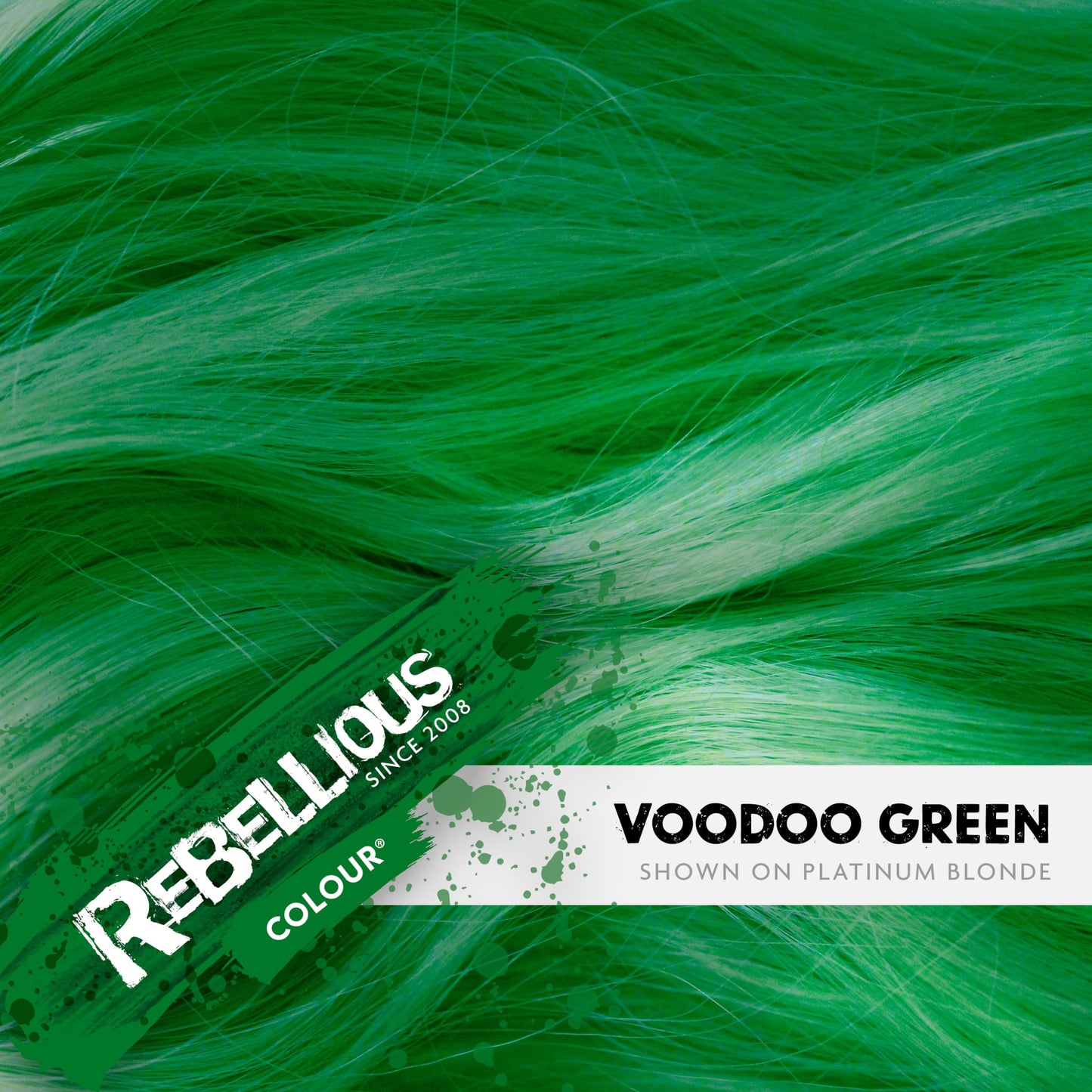 Paintglow Rebellious Colours Semi-permanent Hair Dye (voodoo Green)