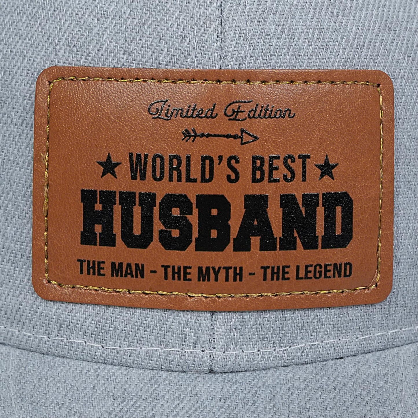 VIOZOFA Best Husband Ever Hat, Men's Grey Baseball Cap, Husband Gifts for Birthday, Anniversary, Valentine's Day, Christmas