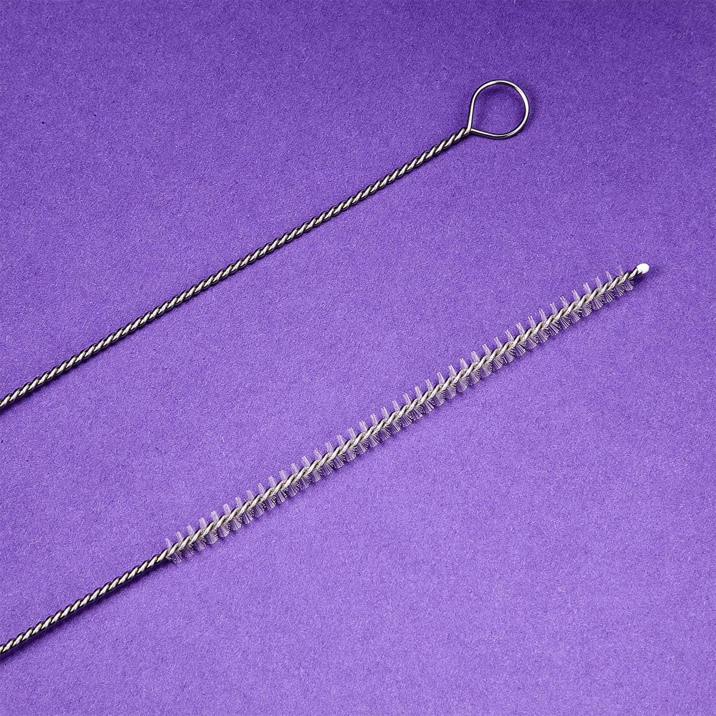 4 Pieces Feeding Tube Brushes, Long Pipe Cleaners Straw Cleaning Brushes, 32 Inches Long with Soft Nylon Bristles Head, Suitable for Cleaning Feeding Tubes