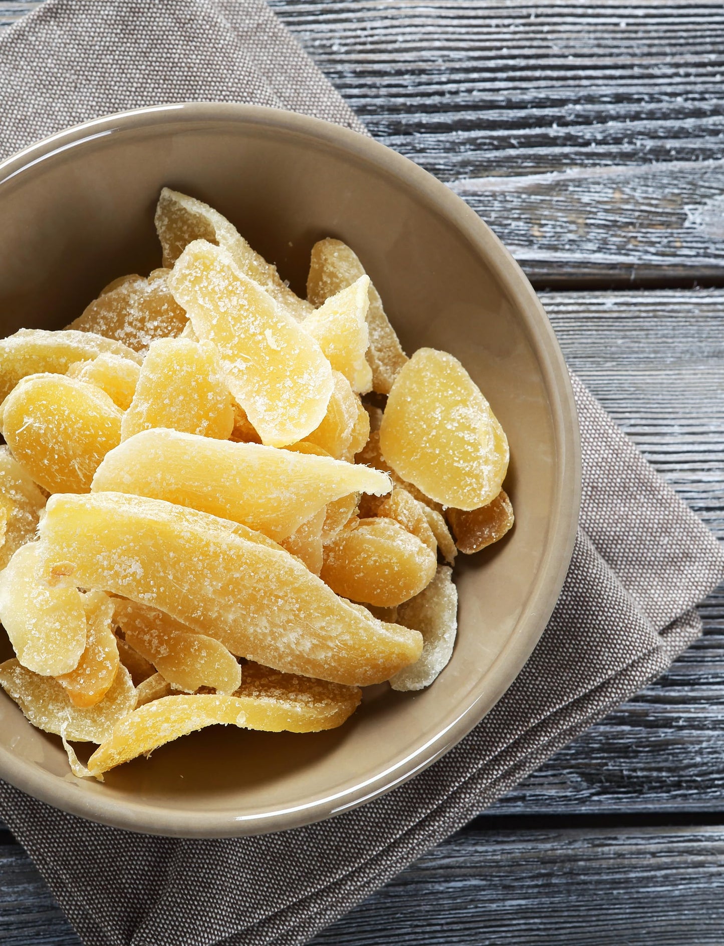 Anna and Sarah Dried Crystallized Ginger in Resealable Bag 3 Lbs
