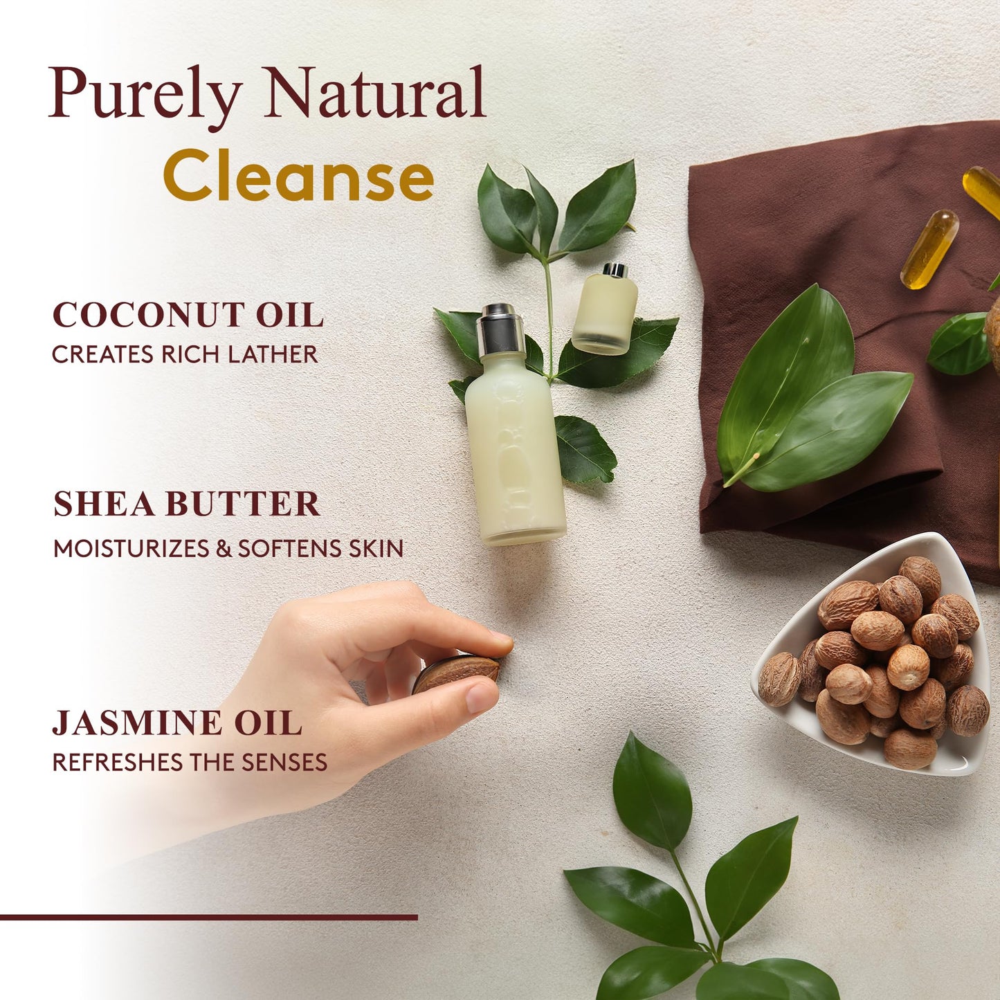 OKAY African Black Soap Liquid with Jasmine For Cleansing&Treating Skin Conditions Helps Achieve Beautiful,Healthier Looking Ski