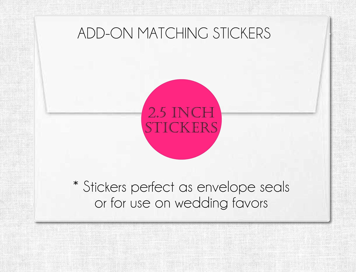 Casual Backyard Wedding Inviations, Set of 12 - Bistro Light Inspired Wedding Invitations With Envelopes (Copper)