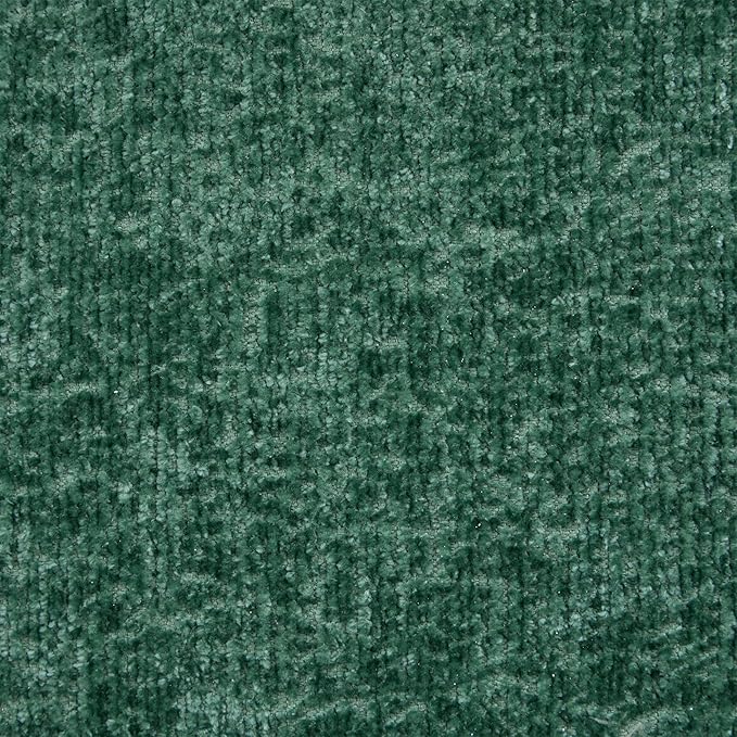 Convertible Couch Sofa Bed Foldable Floor Sleeper | Modern Fold Out Couch | Removable Backrest & Armrests | No Assembly Compression Sofa Sleeper for Living Room, Bedroom | Green Chenille