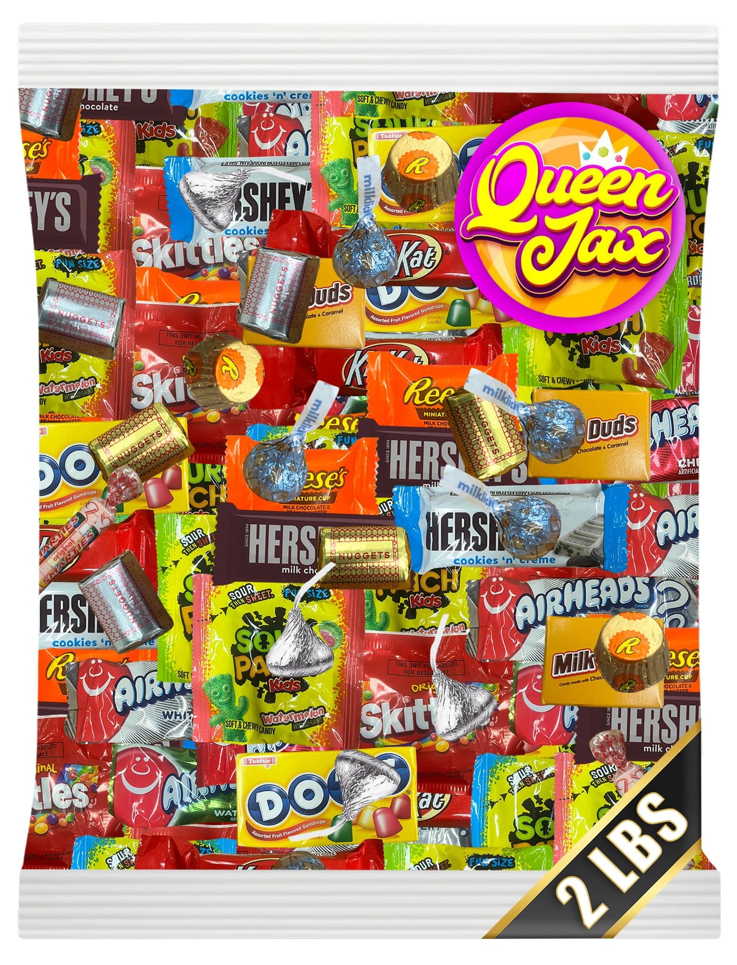 Chocolate and Candy Variety Pack - 2 LB Assorted Chocolate Candy Bulk - Bulk Candy Bag Candy Mix - Easter Candy Bulk Individually Wrapped Candy - Chocolates - Variety Candy Bag