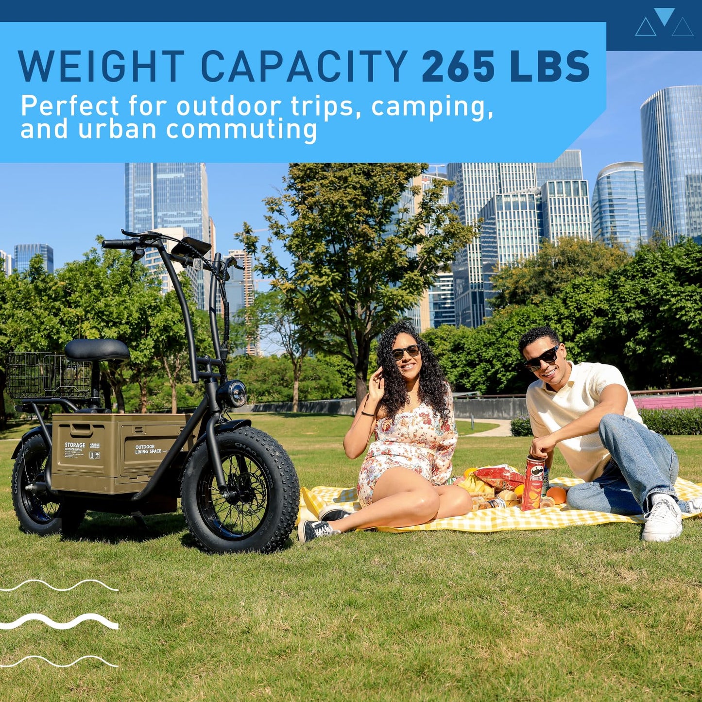 Hiboy Electric Scooter for Adults w/Seat & Rear Basket, 810W Motor, 25MPH, 34mi Range, 16" All-Terrain Tires (Snow/Mud), Dual Disc Brakes, UL2272-3-in-1 Commuter/Shopping/Off-Road E-Scooter
