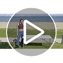 Set of 2 Folding Table 6 FT Lightweight Camping Table Portable Plastic Rectangular Outdoor Dining Table Steel Legs Fold-i...