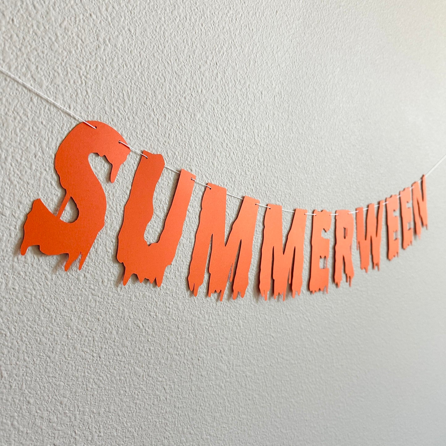 Summerween Banner, Summerween Decorations, Summerween Party Ideas, Summer Party Theme Ideas, Halloween In Summer, Summer Halloween Party Decorations