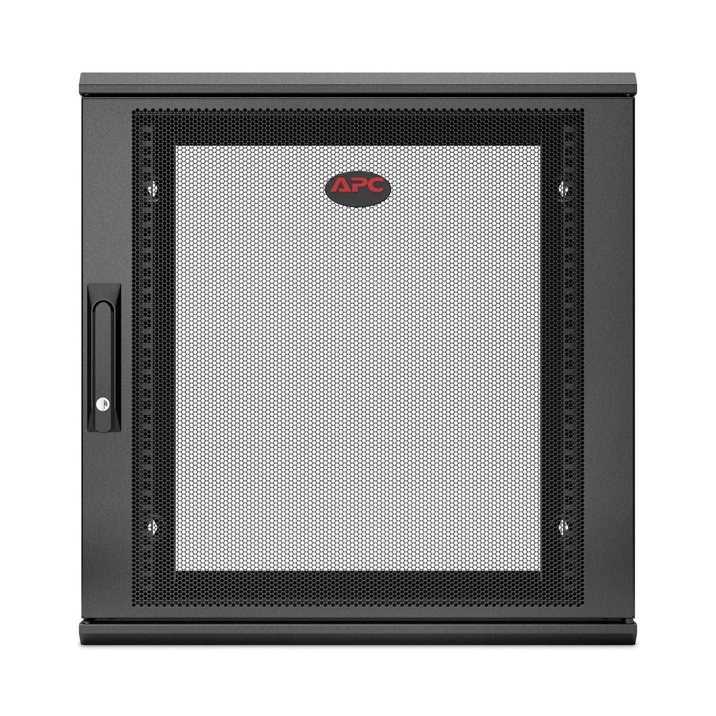 Apc Netshelter 12U Wallmount Rack Enclosure Server Cabinet, Ar112Sh6, Single Hinged, Switch Depth 400Mm Deep