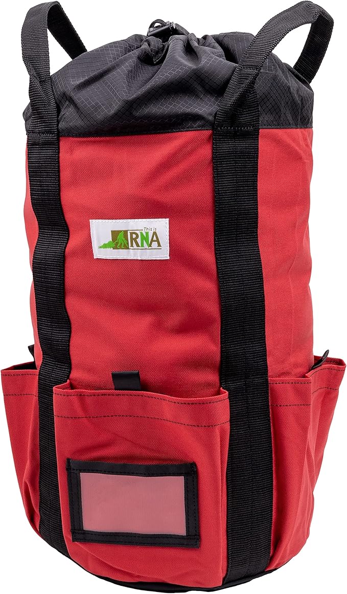 Rock N Rescue Arbor Rope Storage Bag - Rock and Tree Climbing Equipment, Arborist Gear, Bucket Style Backpack, Waterproof ...