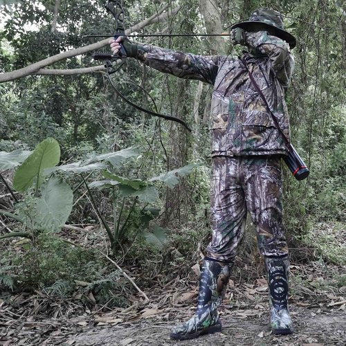 Kalkal Hunting Boots for Men Women, Insulated Waterproof Warm Rubber Boots with 6mm Neoprene Rubber, for Hunting, Gardening, Farming, Fishing, and Yard Work