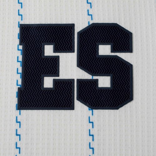 Umbro Men's Soccer Jersey, Off White/Blue-4th Short Sleeve