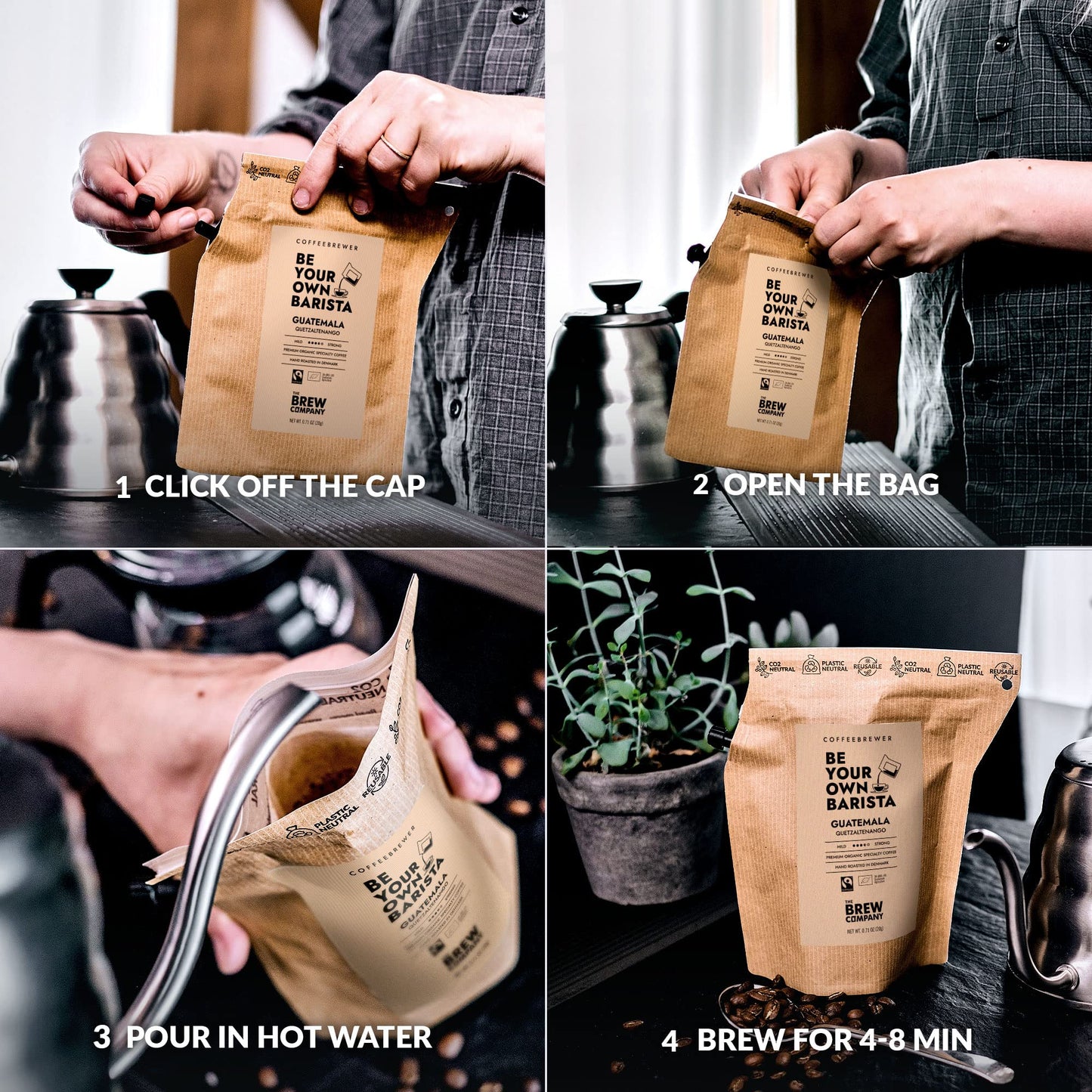 Gourmet Birthday Coffee Gift Set for Men & Women - 7 World's Finest Single Origin Specialty & Organic Coffees in Innovative Brewers | Sampler Box for Coffee Lover to Brew & Enjoy Anytime, Anywhere