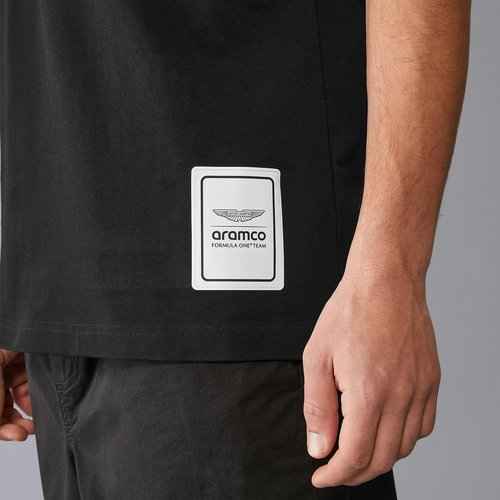 Aston Martin F1 Men's Logo Polo - Black - Size: Large