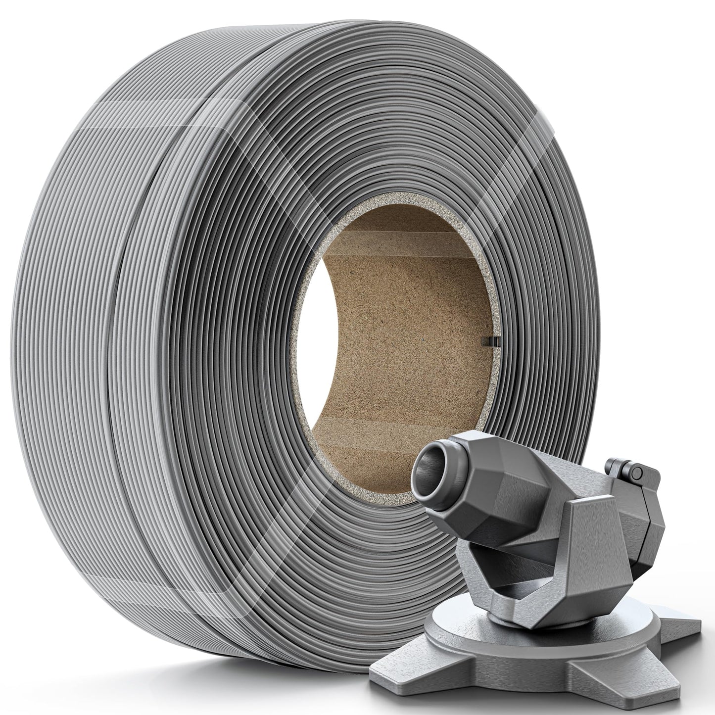 Creality PETG Filament Refill 1.75mm 3D Printer Filament, 1kg (2.2lb) Refilament for Bambu Lab Reusable Spool, Dimensional Accur