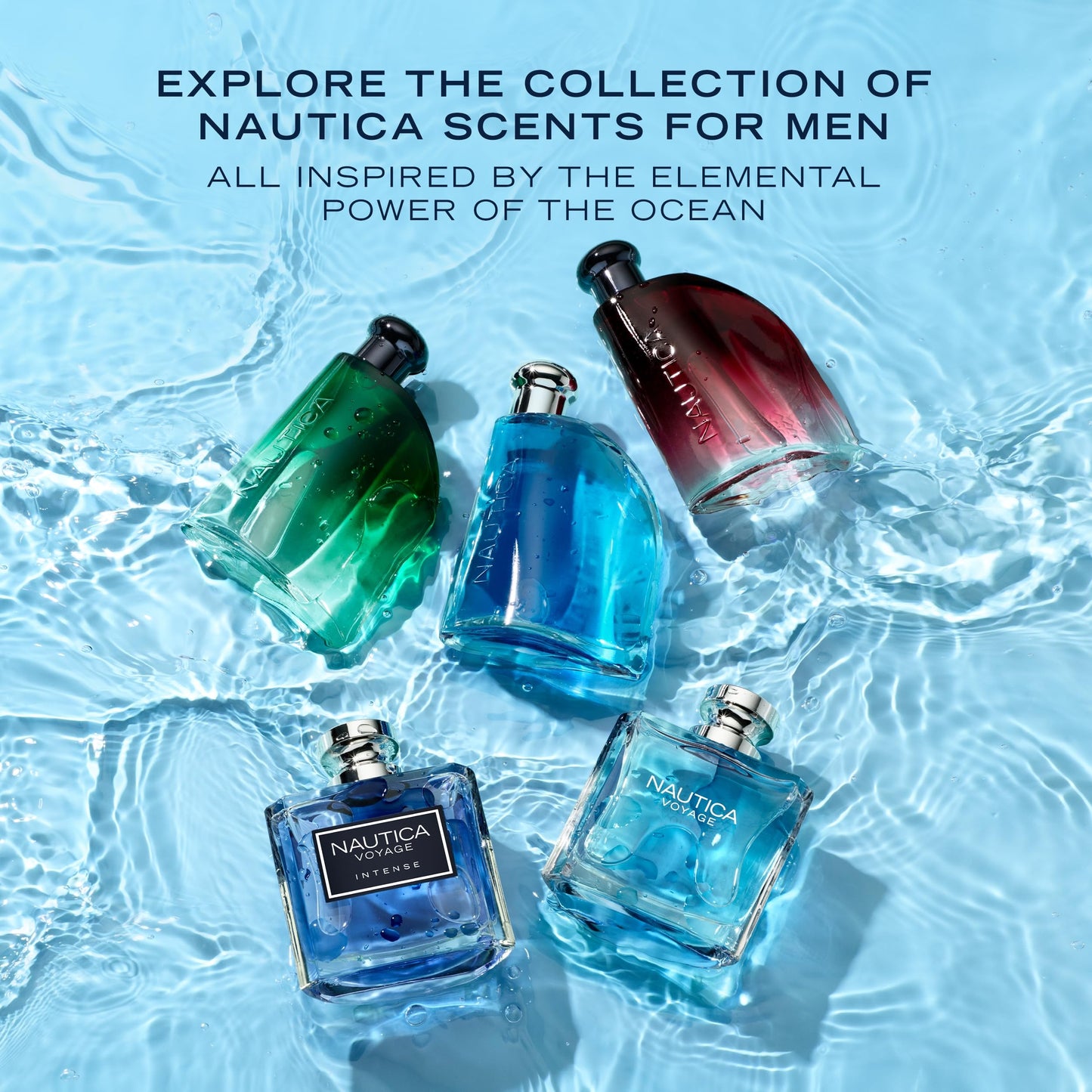 Nautica Voyage Giftset, 1.6 fl oz EDT + 6 oz Deodorizing Body Spray, Notes of Apple, Cedarwood, Mimosa, Men's Fragrance, Long Lasting, Everyday Fragrance