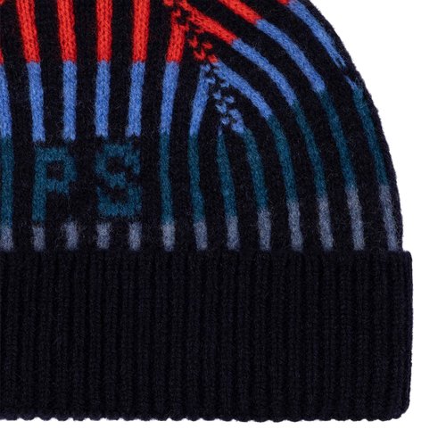 PS by Paul Smith Men's Initials Beanie, Navy, One Size