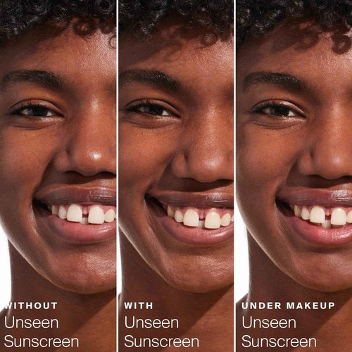 Supergoop! Unseen Sunscreen - SPF 40 - Clear & Invisible Face Sunscreen + Broad Spectrum + Makeup-Gripping Primer - Weightless, Scentless, Oil Free - For All Skin Types & Tones - 1.7 fl oz, 2 Pack