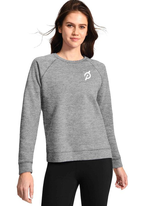 Peloton Crewneck Sweatshirt, Heather Grey, Large