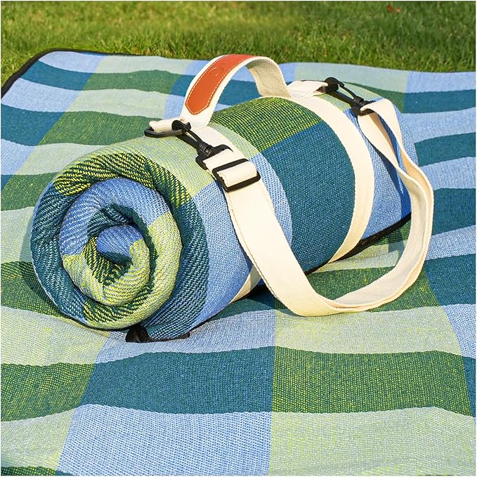 RYCHIC Waterproof Picnic Blanket Beach Outdoor Camping Mat Extra Large Foldable Cute Big Travel Essential Accessories Gift...