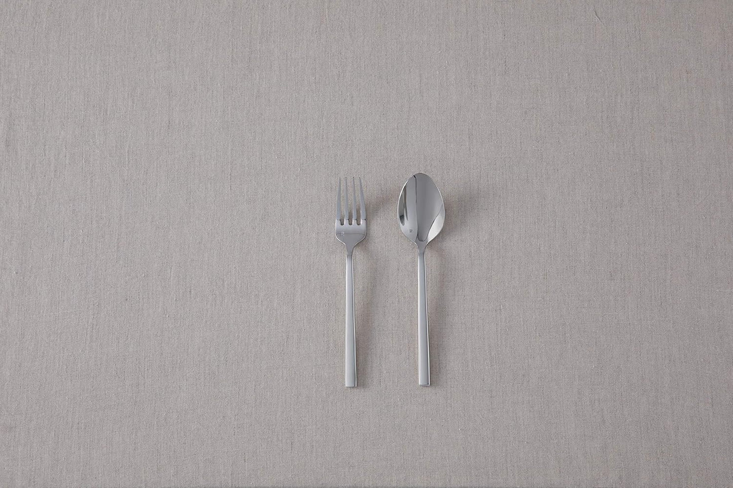 Fortessa Arezzo 18/10 Stainless Steel Flatware, 2 Piece Serving Set, 9.25", Silver