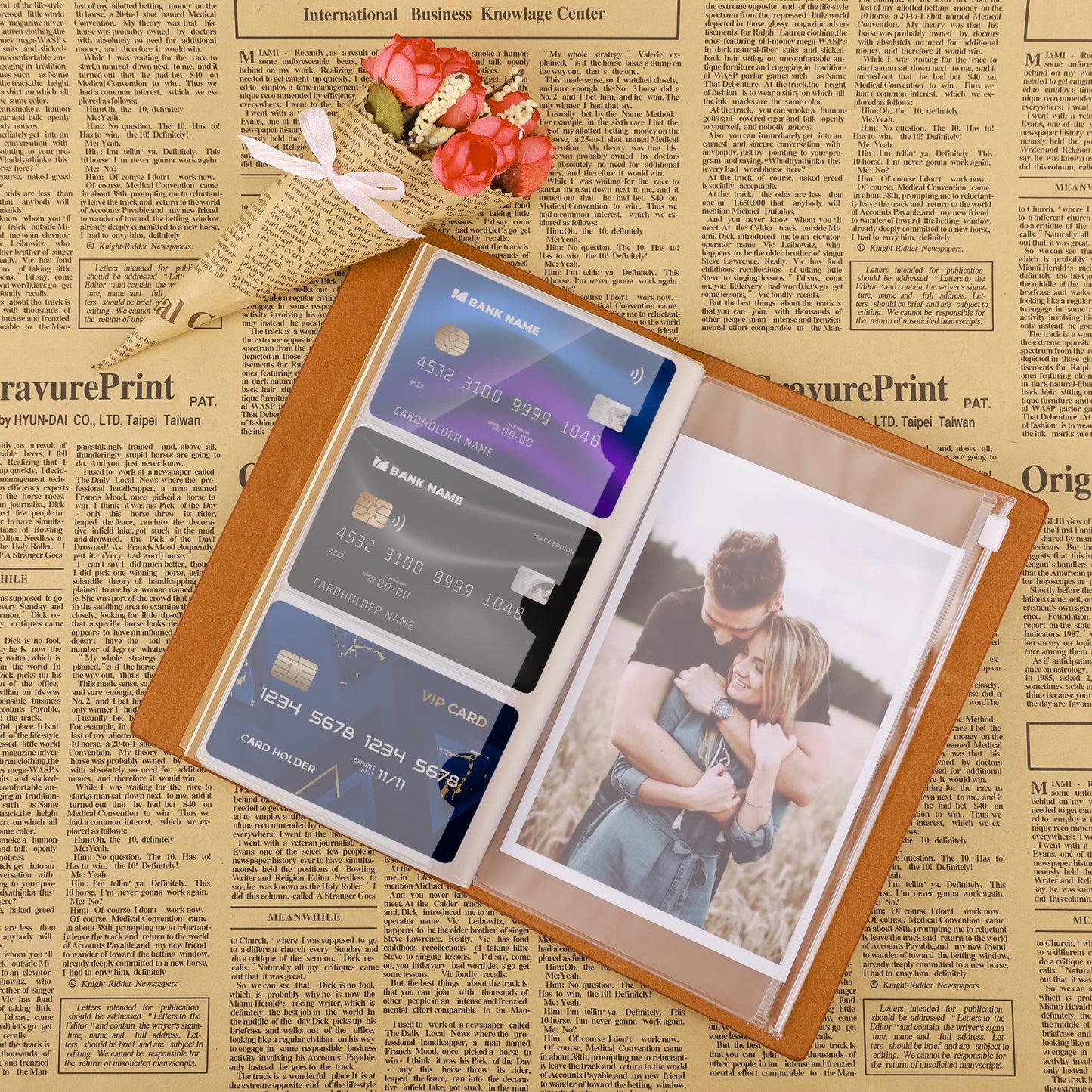 Engraved Leather Journal for Him/Her, Valentines Day Gifts for Husband from Wife, Romantic Present for Boyfriend Girlfriend, Travel Journal Gift for Engagement Wedding Anniversary Birthday