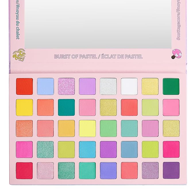 Kimchi Chic Holy Fairytale Palette – 40 Color Eyeshadow Palette, Highly Pigmented, Blendable, Long Lasting, Cruelty Free Cottagecore 1.26oz
