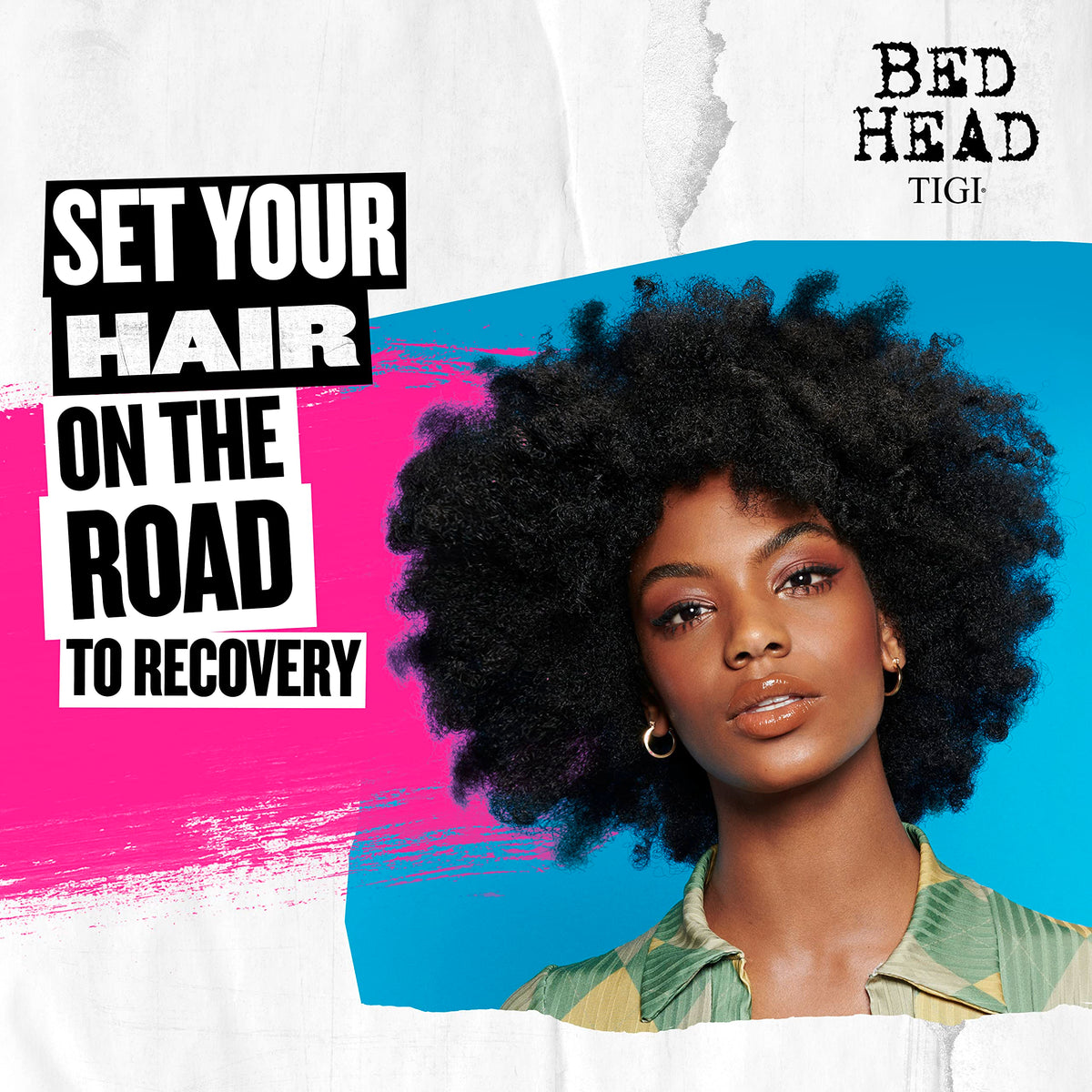 Bed Head by TIGI Recovery Moisturizing Shampoo and Conditioner Set for Dry Hair, with Prickly Pear Cactus Extract, 25.36 fl oz,