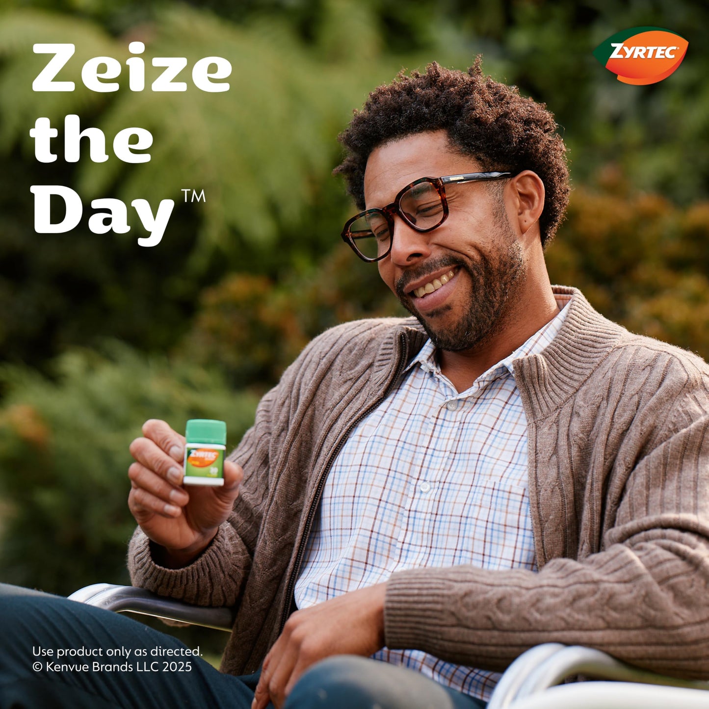 Zyrtec 24 Hour Allergy Relief Tablets, Indoor & Outdoor Allergy Medicine for Adults with 5 mg Cetirizine Hydrochloride, Relief of Runny Nose, Sneezing, Itchy Eyes, Plus Dust, Mold & Pet Dander, 35 ct