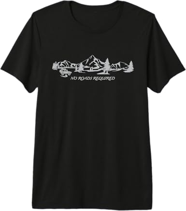 Overland 4x4 off road t shirt. Overlanding camping explorer Premium Tri-blend T-Shirt