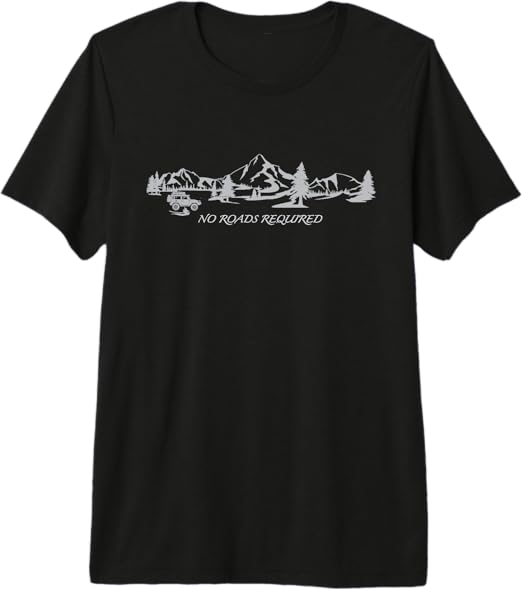 Overland 4x4 off road t shirt. Overlanding camping explorer Premium Tri-blend T-Shirt