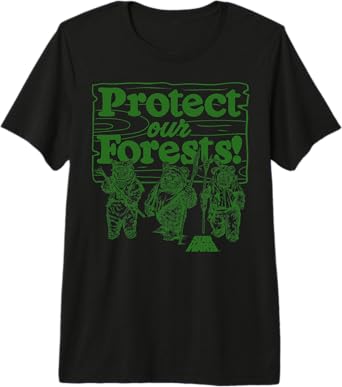 Star Wars Ewoks Protect Our Forests Camp Disney+ Premium Tri-blend T-Shirt