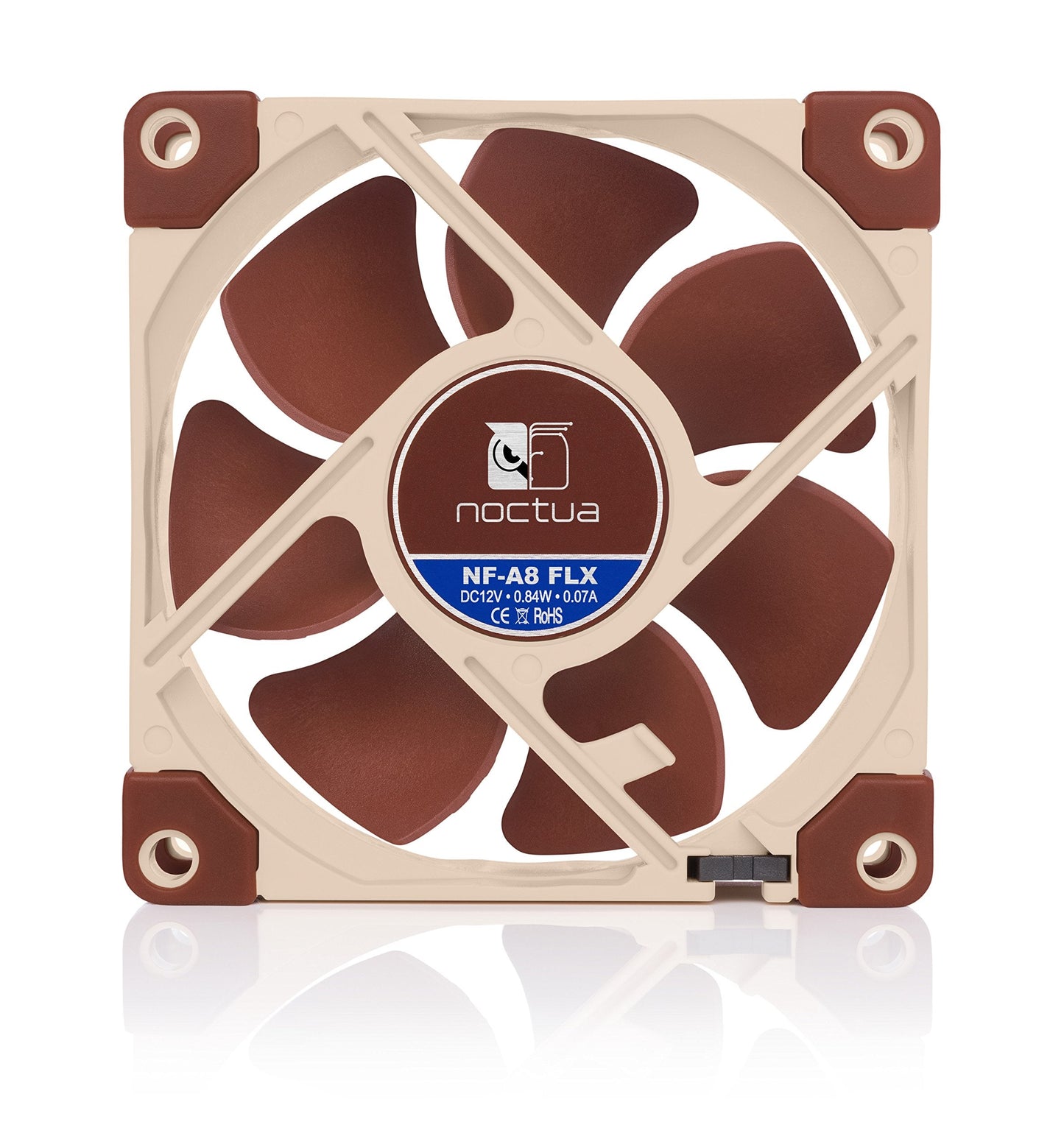 Noctua Nf-A8 Flx, Premium Quiet Fan, 3-Pin (80Mm, Brown)