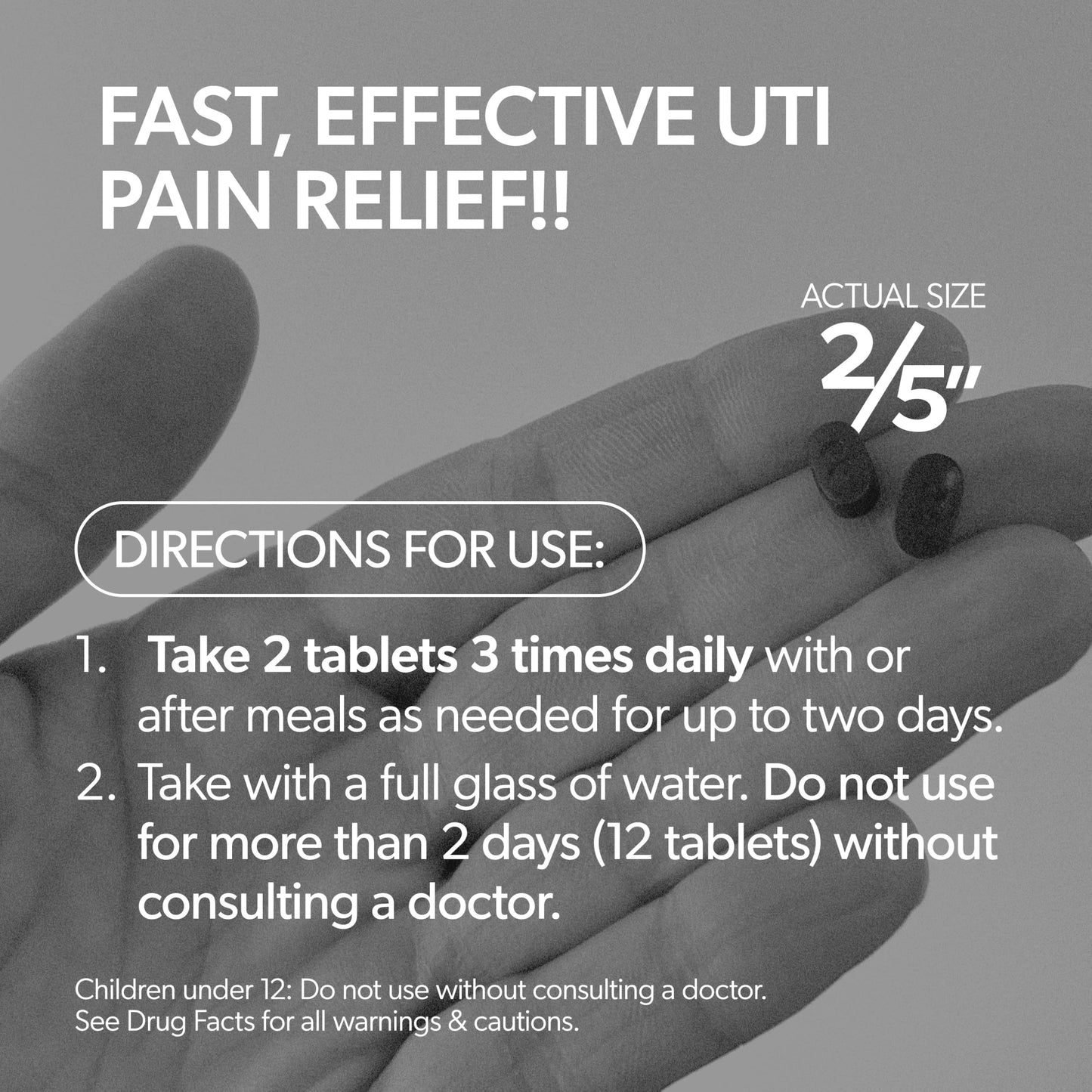 AZO Urinary Pain Relief Maximum Strength | Fast Relief of UTI Pain, Burning & Urgency | Targets Source of Pain | #1 Most Trusted Brand | 48 Tablets