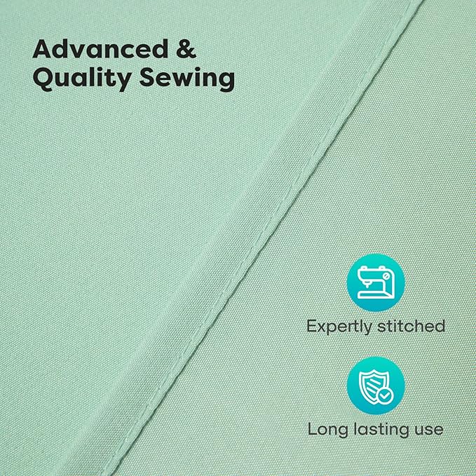 Comfyanno Massage Table Sheets Sets, 3 Pcs Professional Microfiber Massage Bed Cover Sheets, Soft, Light-Weight, Stain & Wrinkle Resistant, Includes Flat & Fitted Sheet, Face Cradle Cover - Sage