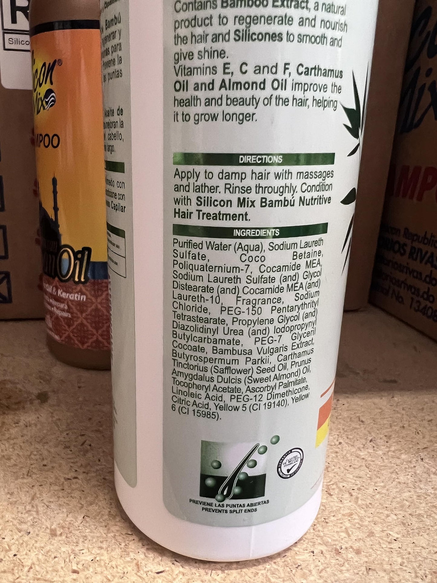 Silicon Mix Bambu Shampoo 16oz & Treatment 8oz & Polisher 4oz Set