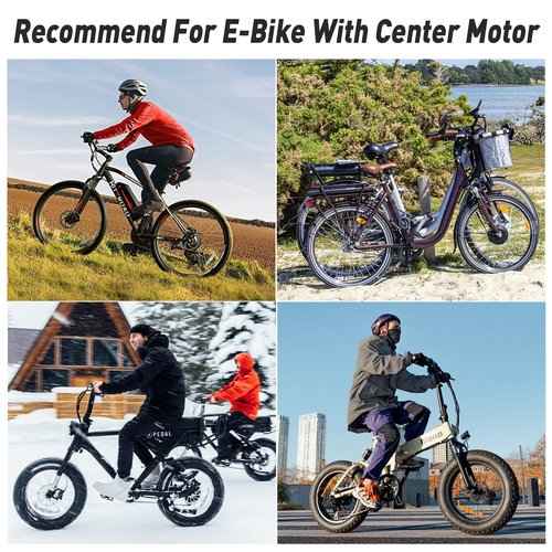 BALINGE Ebike Brakes Hydraulic Set 2-Pin Power-Off Connector 2-Pistons E-Bike Electric Power-Off Hydraulic Brake Set Front + Rear with 160mm 6 Bolts Disc Rotors