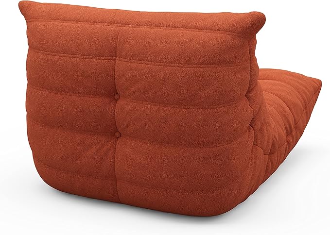 OTDMEL High-end Non-Compression Fireside Togo Chair, Bean Bag Chair for Adults, Comfy Soft Lazy Sofa Floor Lounge Chair for Bedroom, Living Room, Office or Lounge